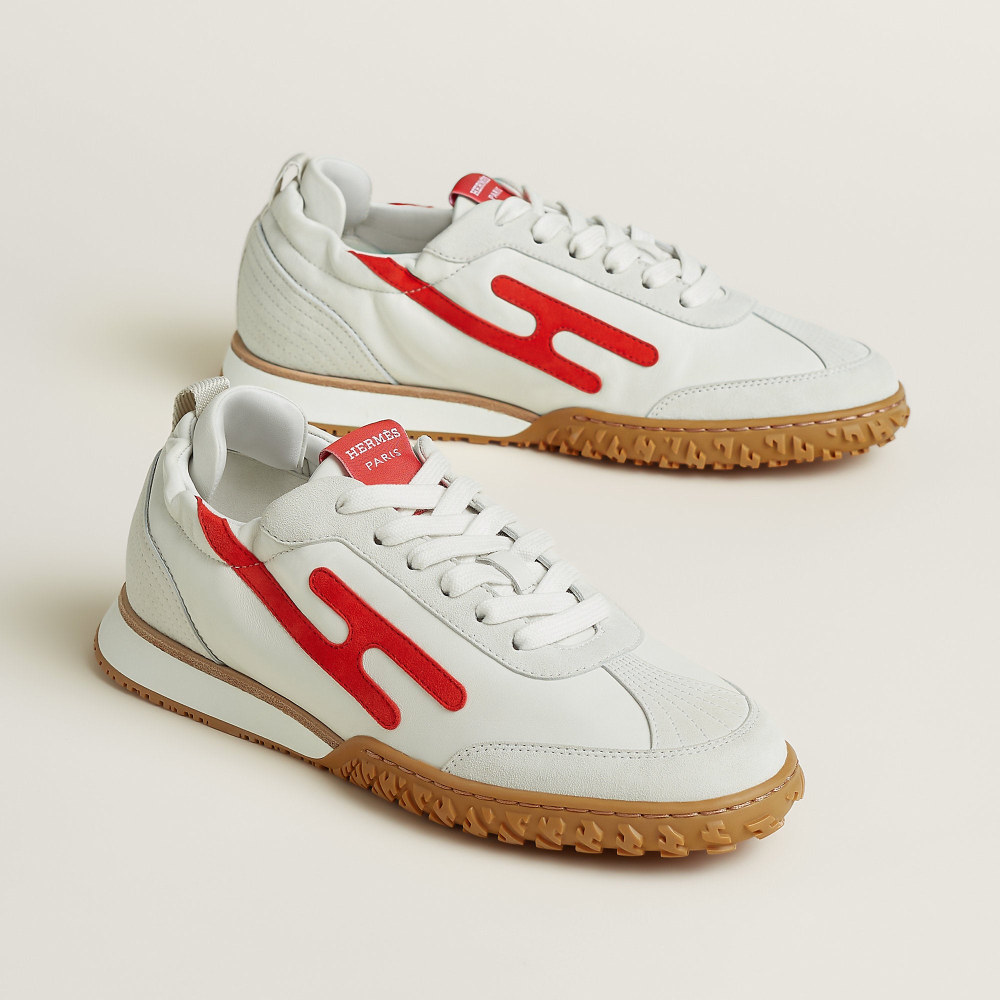  Hermes Jet Sneaker Blanc