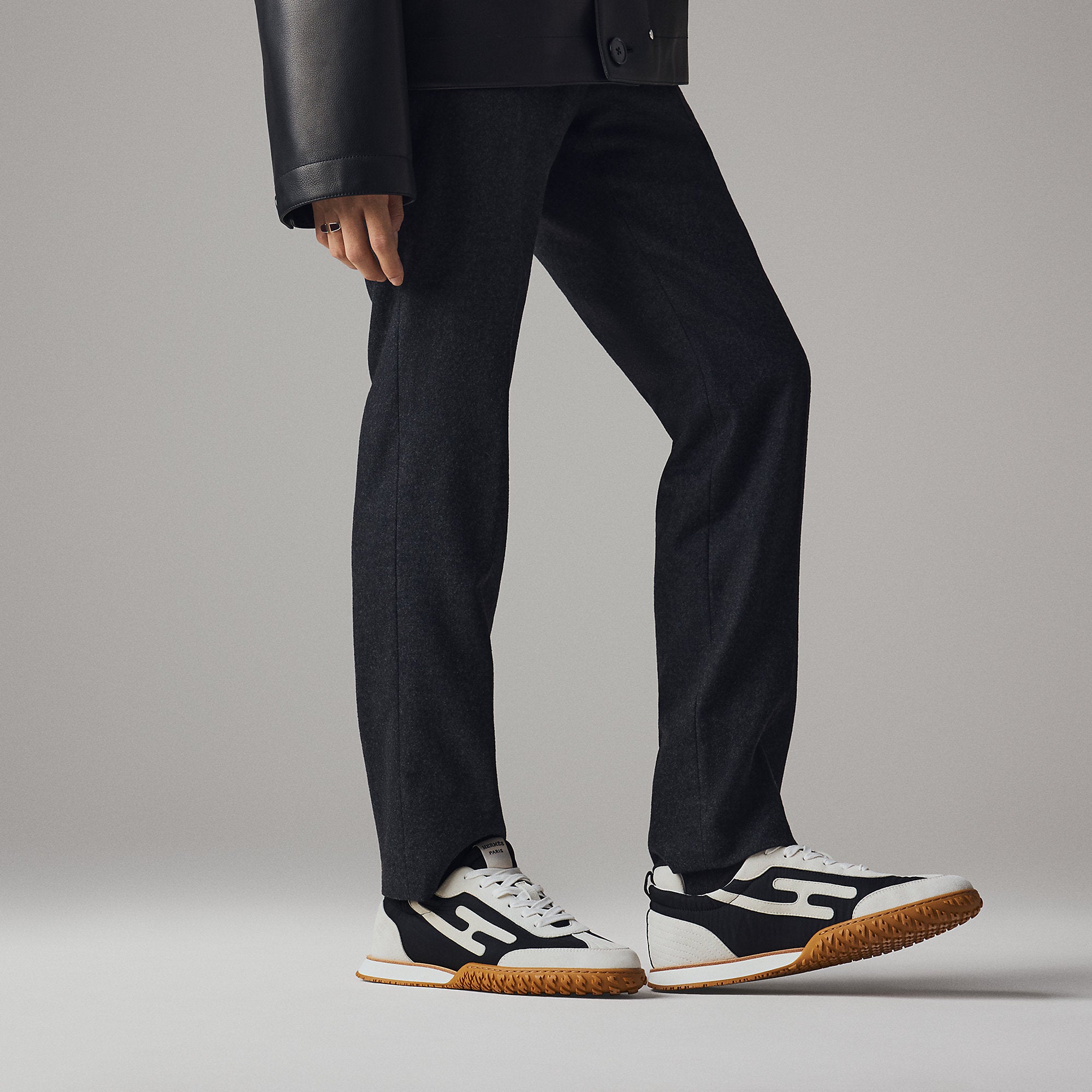  Hermes Jet Sneaker Noir