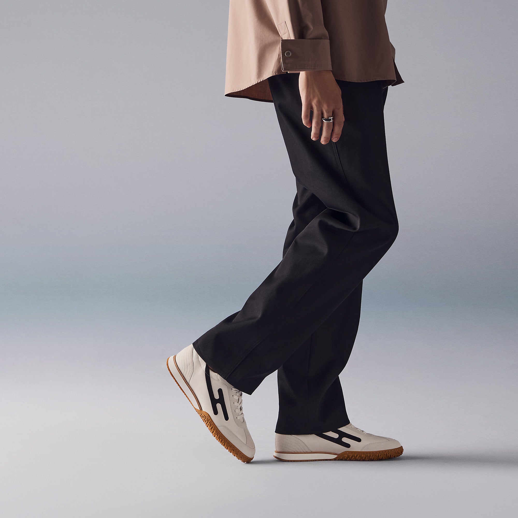 Hermes Jet Sneaker Noir