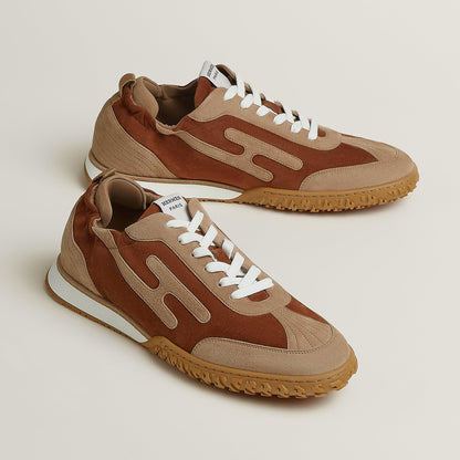  Hermes Jet Sneaker Gold