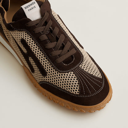  Hermes Jet Sneaker Beige Lin