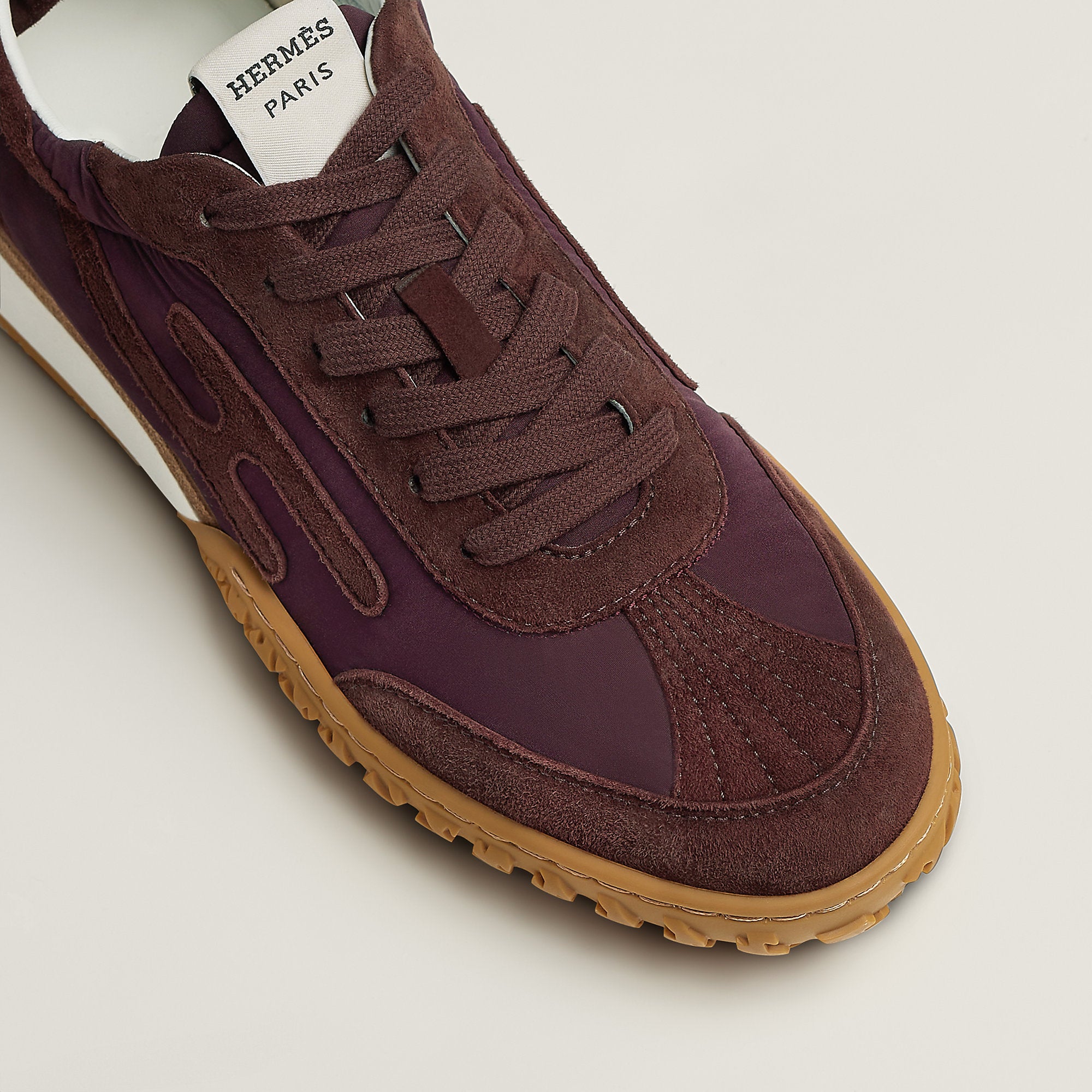  Hermes Jet Sneaker Marron Palissandre