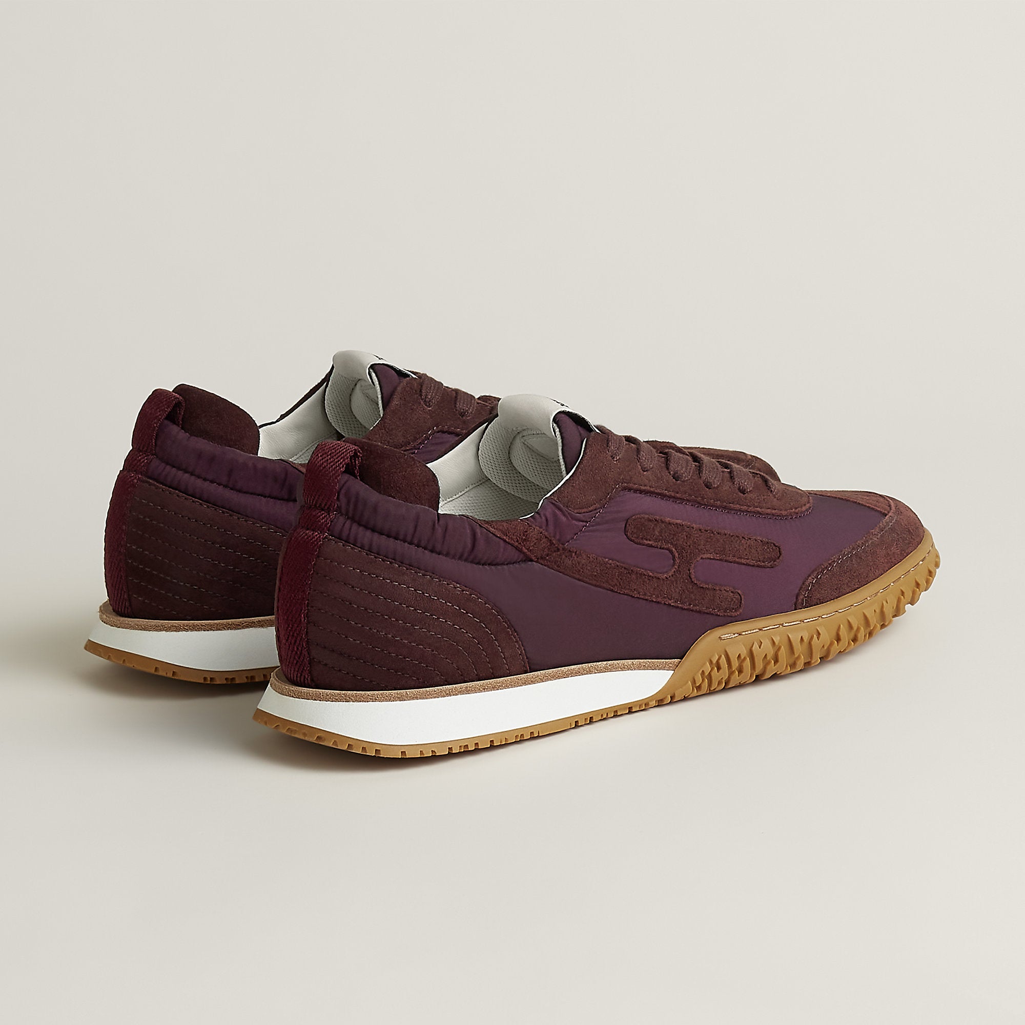  Hermes Jet Sneaker Marron Palissandre