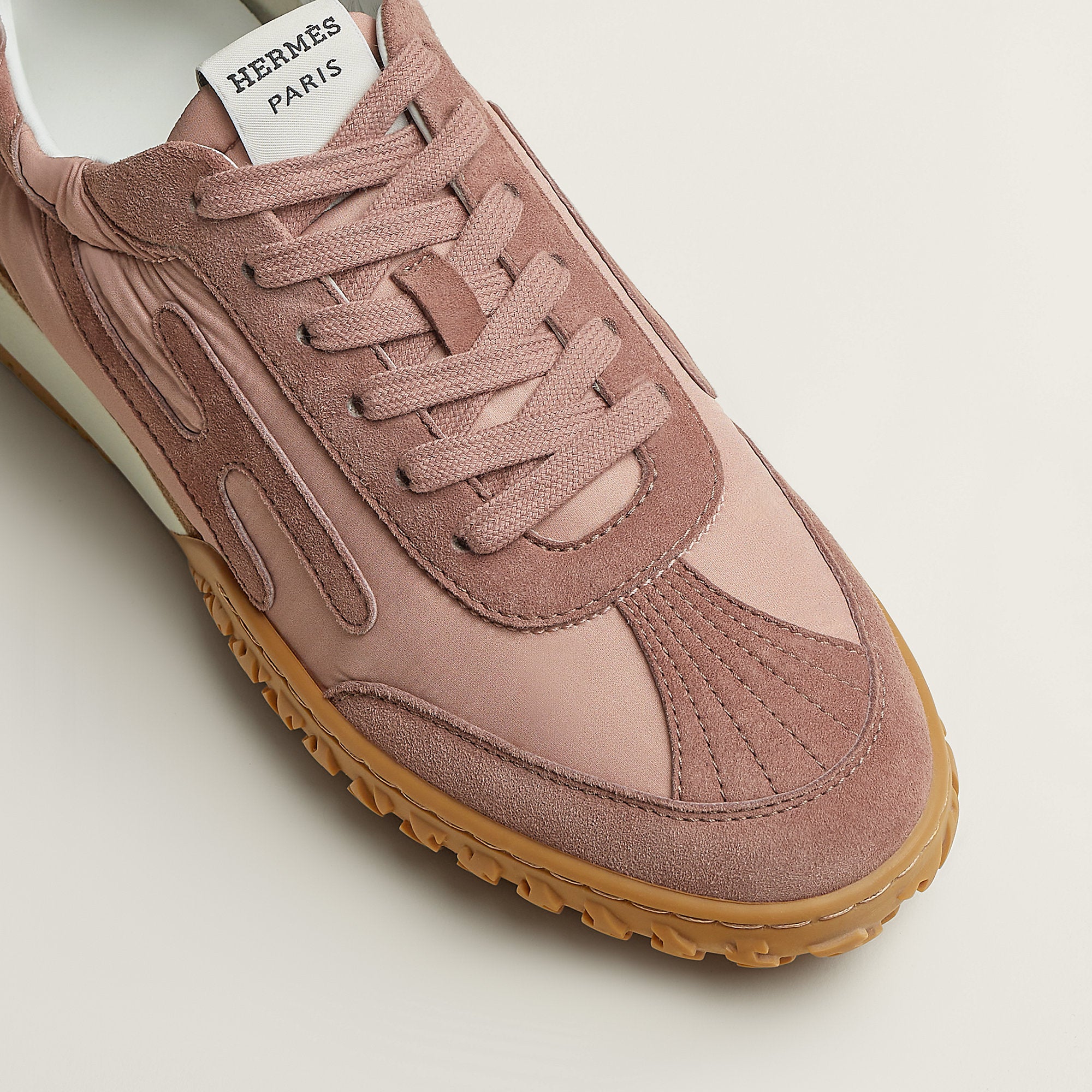  Hermes Jet Sneaker Rose Antique