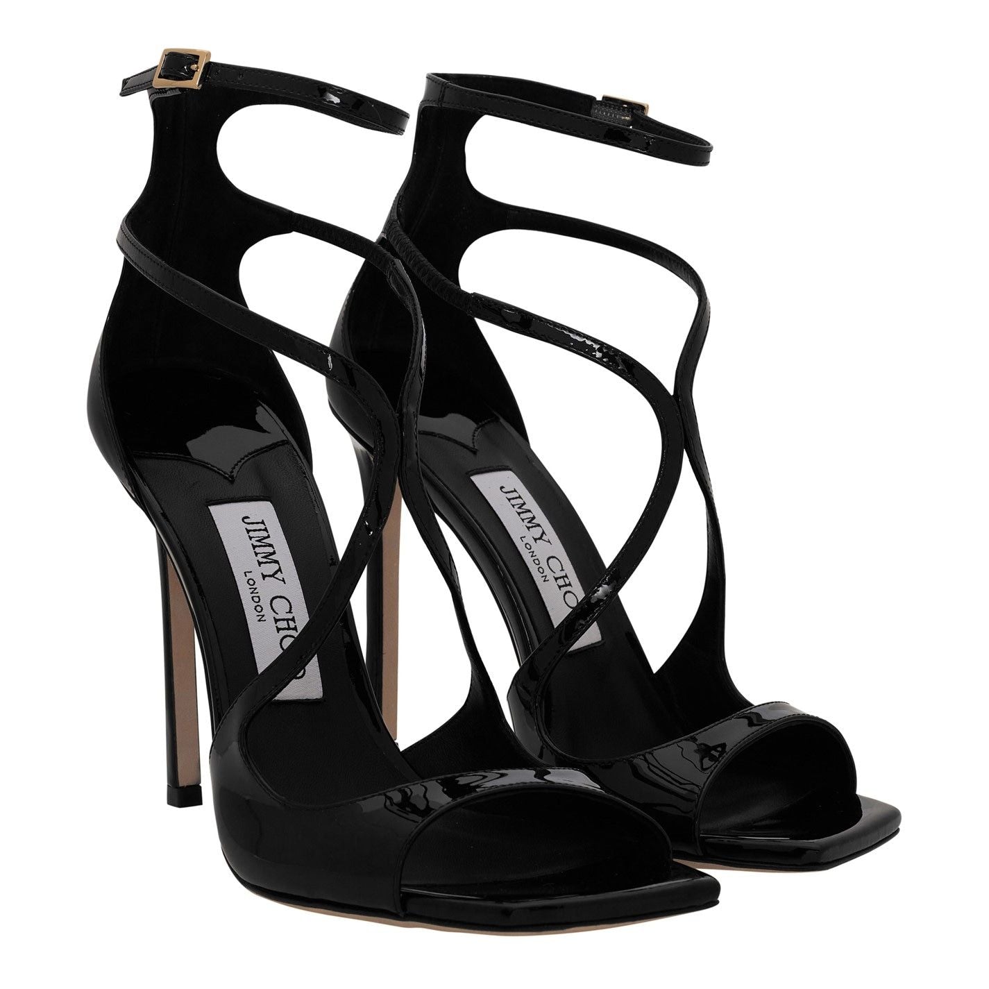 Jimmy Choo Women's Azia Leather Heels Black
