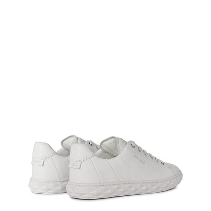 Jimmy Choo Women's Diamond Light Leather Trainers White