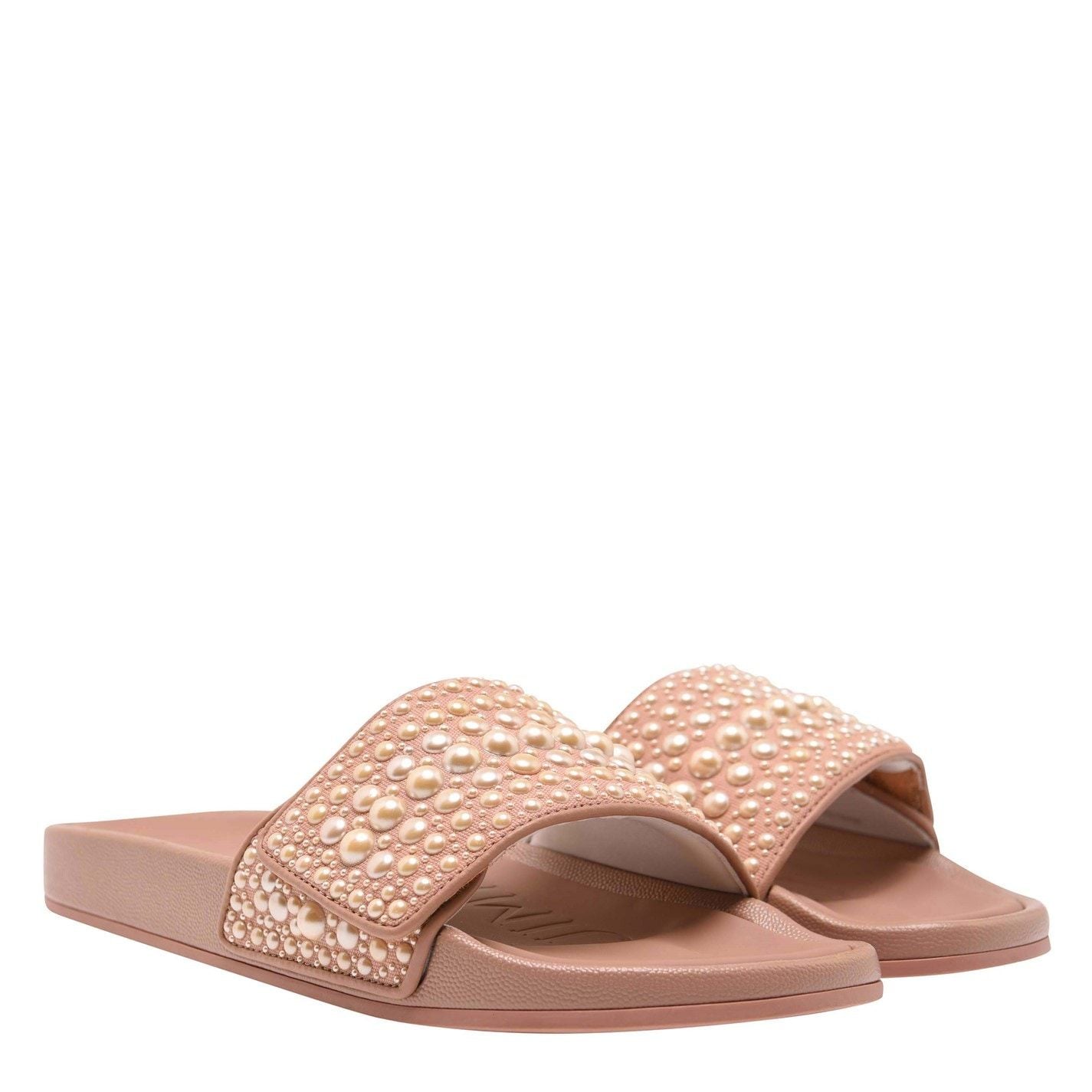 Jimmy Choo Women's Fitz Slider Ballet Pink
