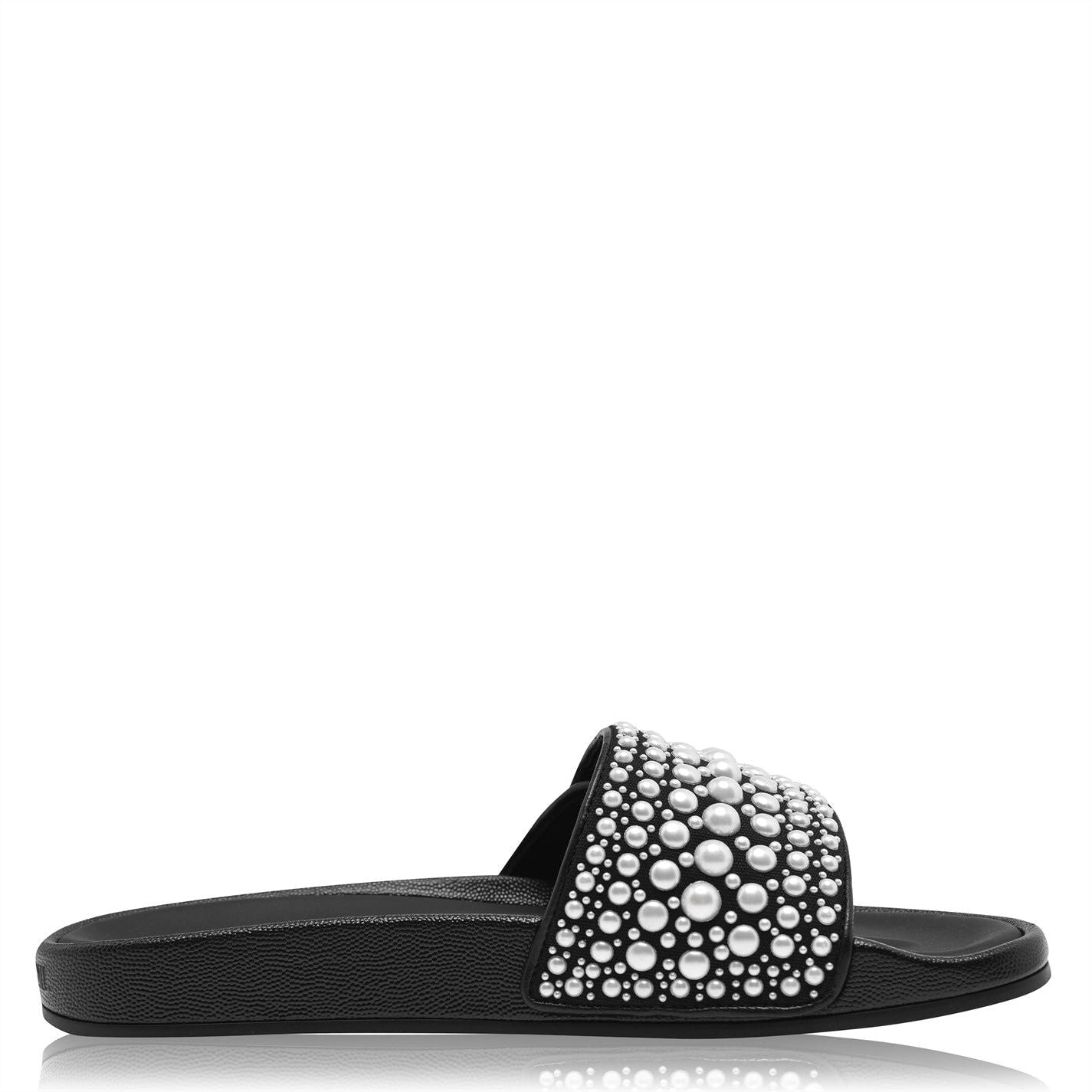 Jimmy Choo Women's Fitz Slider Black