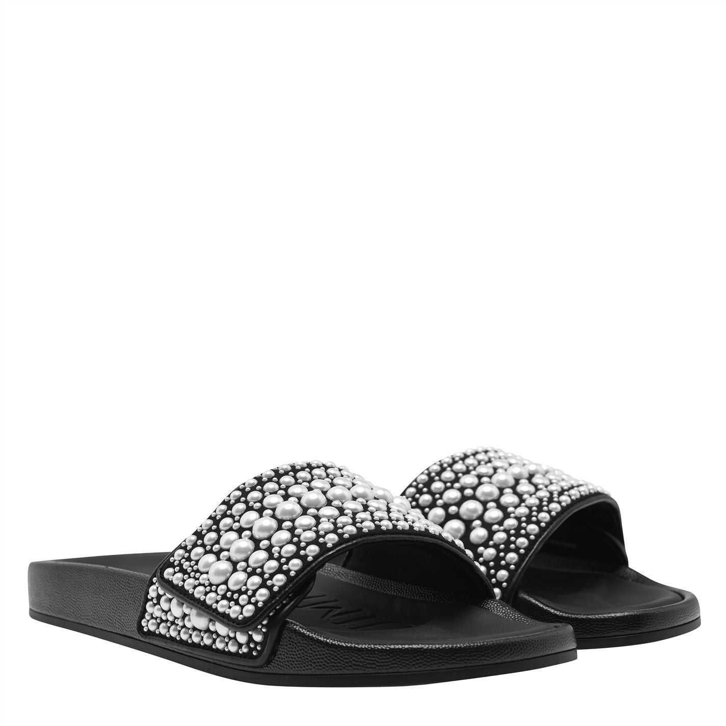 Jimmy Choo Women's Fitz Slider Black