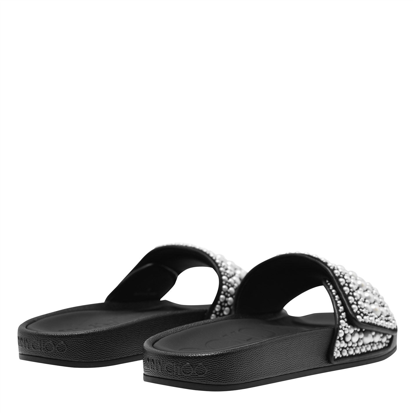 Jimmy Choo Women's Fitz Slider Black