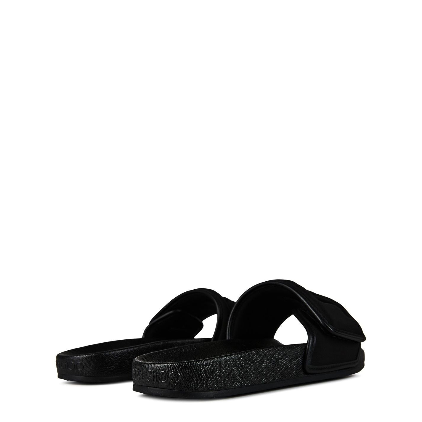 Jimmy Choo Women's Lycra Fitz/F Sliders V Black