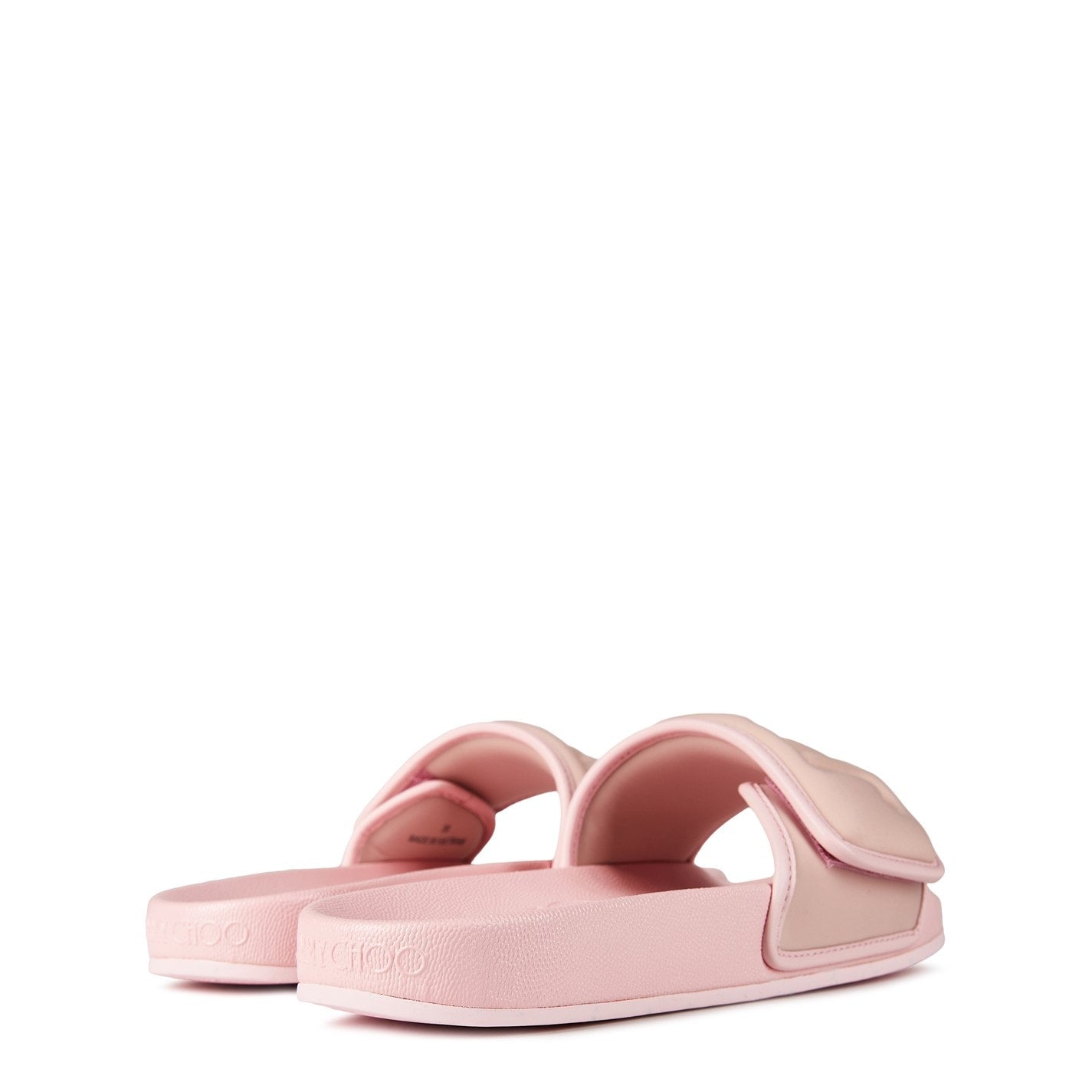 Jimmy Choo Women's Lycra Fitz/F Sliders V Powder Pink