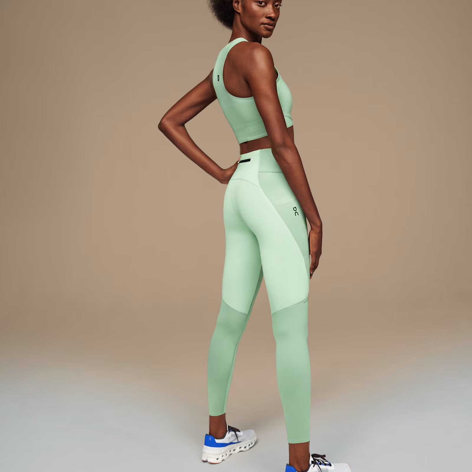 On Performance Tights Moss | Creek (Women'S)