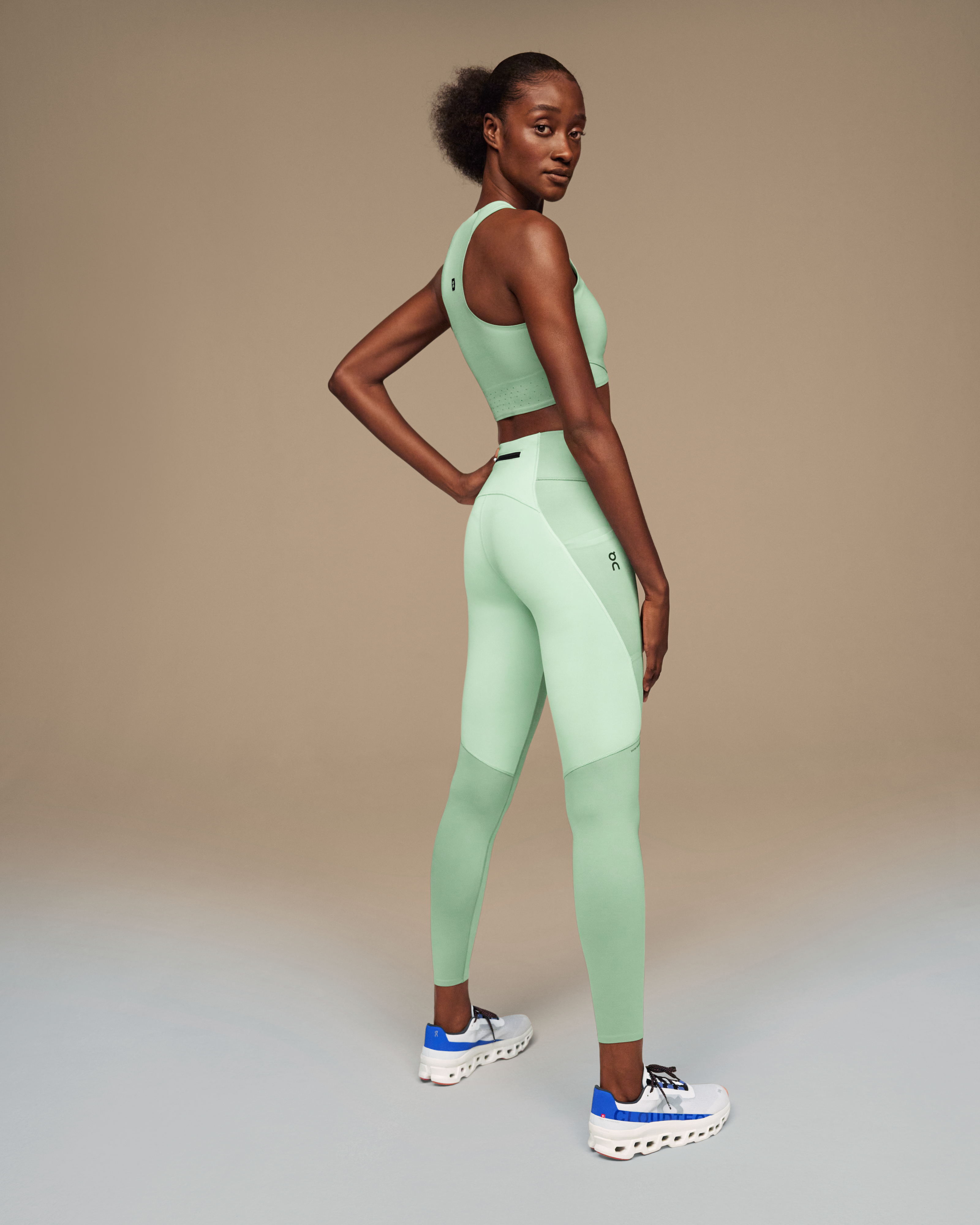 On Performance Tights Moss | Creek (Women'S)