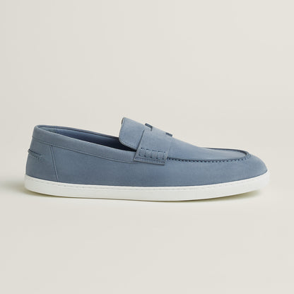  Hermes Job Loafer Bleu Grignon