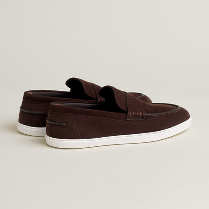  Hermes Job Loafer Marron Bne