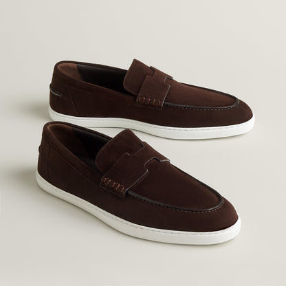  Hermes Job Loafer Marron Bne