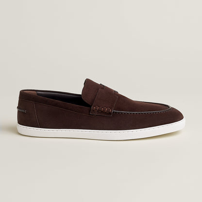  Hermes Job Loafer Marron Bne