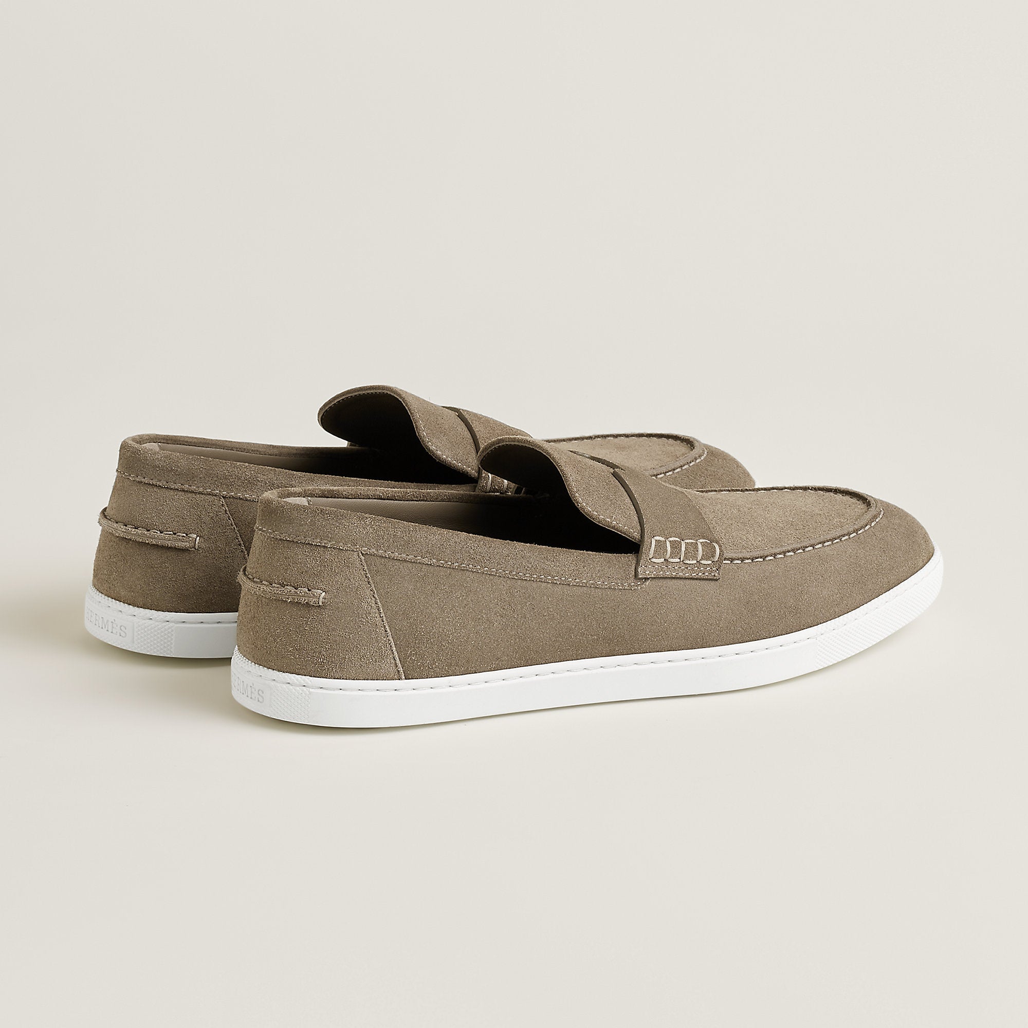  Hermes Job Loafer Toupe