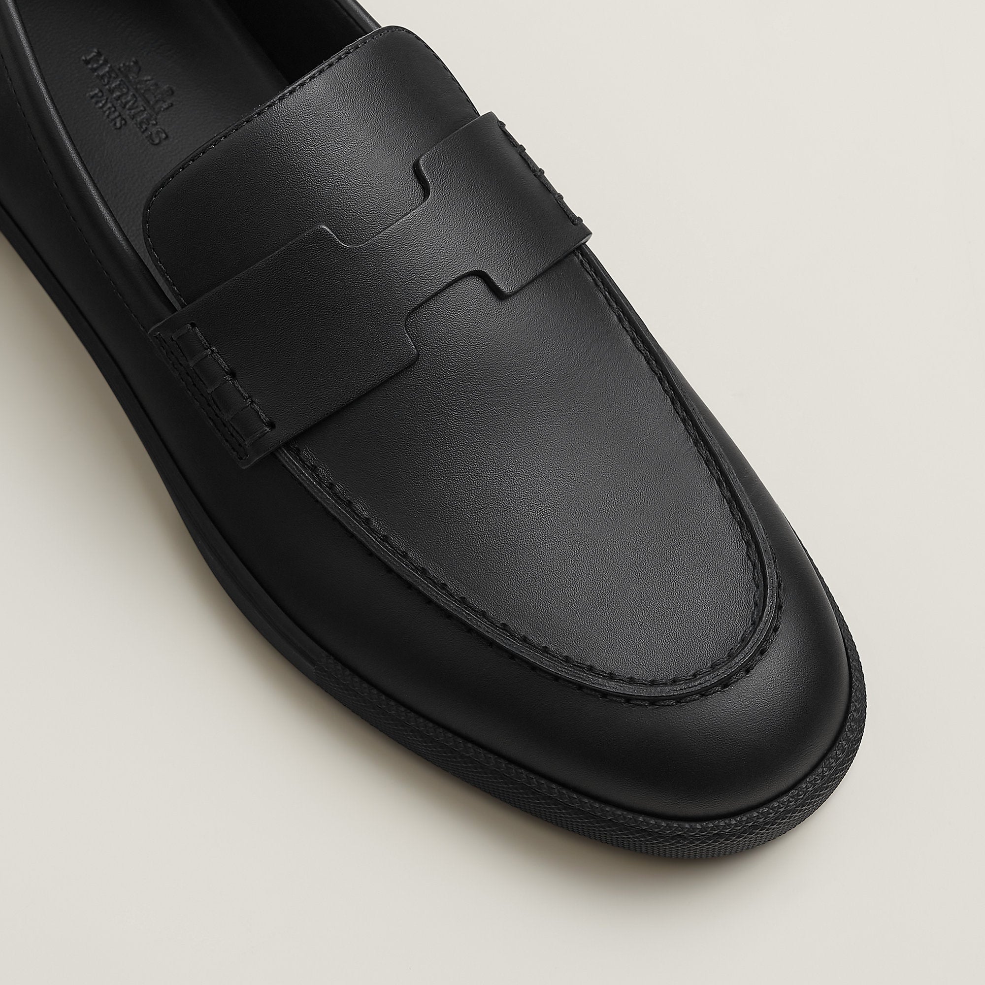  Hermes Job Loafer Noir
