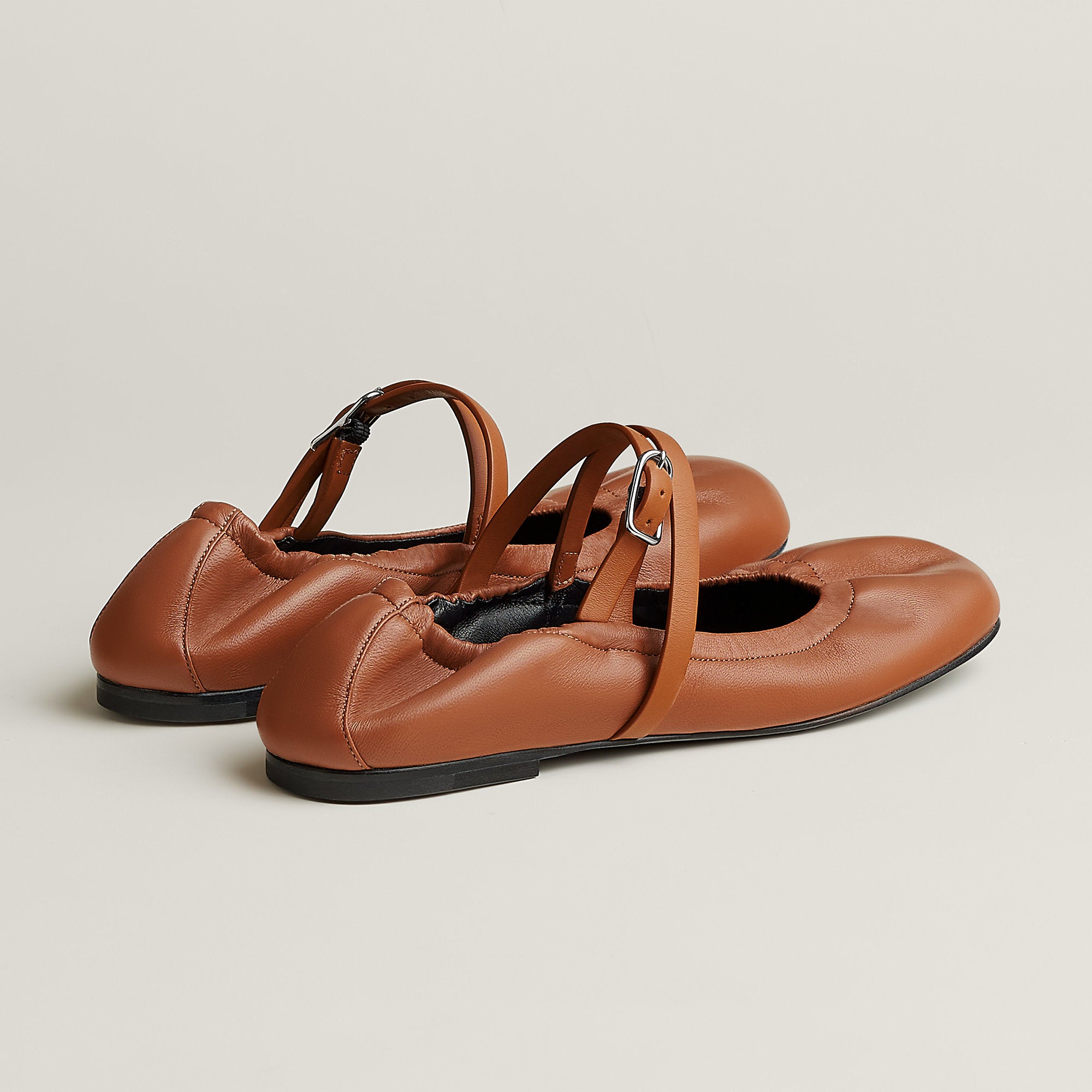 Hermes Jolly Ballet Flat Naturel