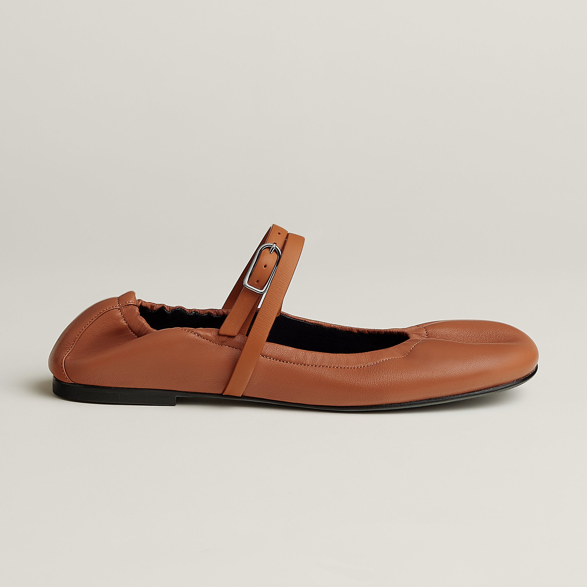  Hermes Jolly Ballet Flat Naturel