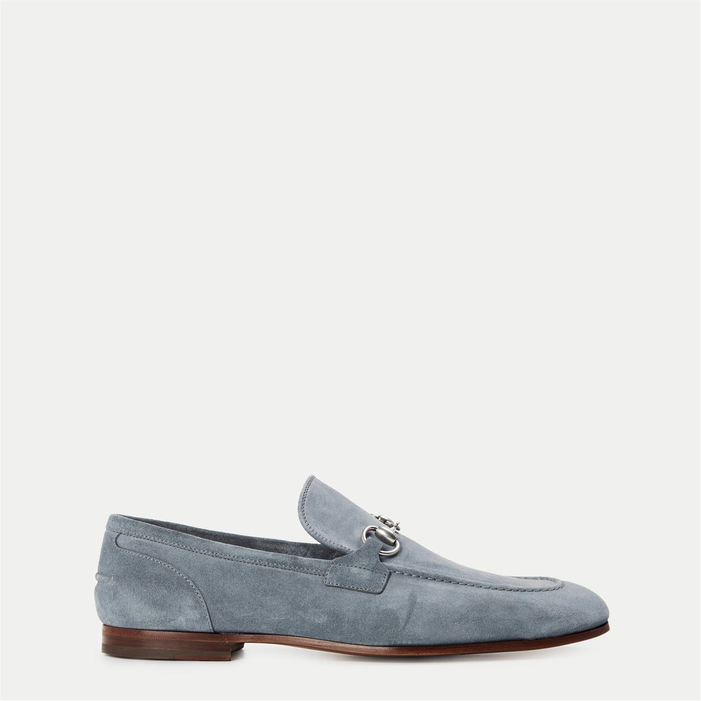  Joraan Suede Loafers Foggy Grey