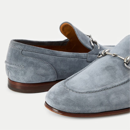  Joraan Suede Loafers Foggy Grey