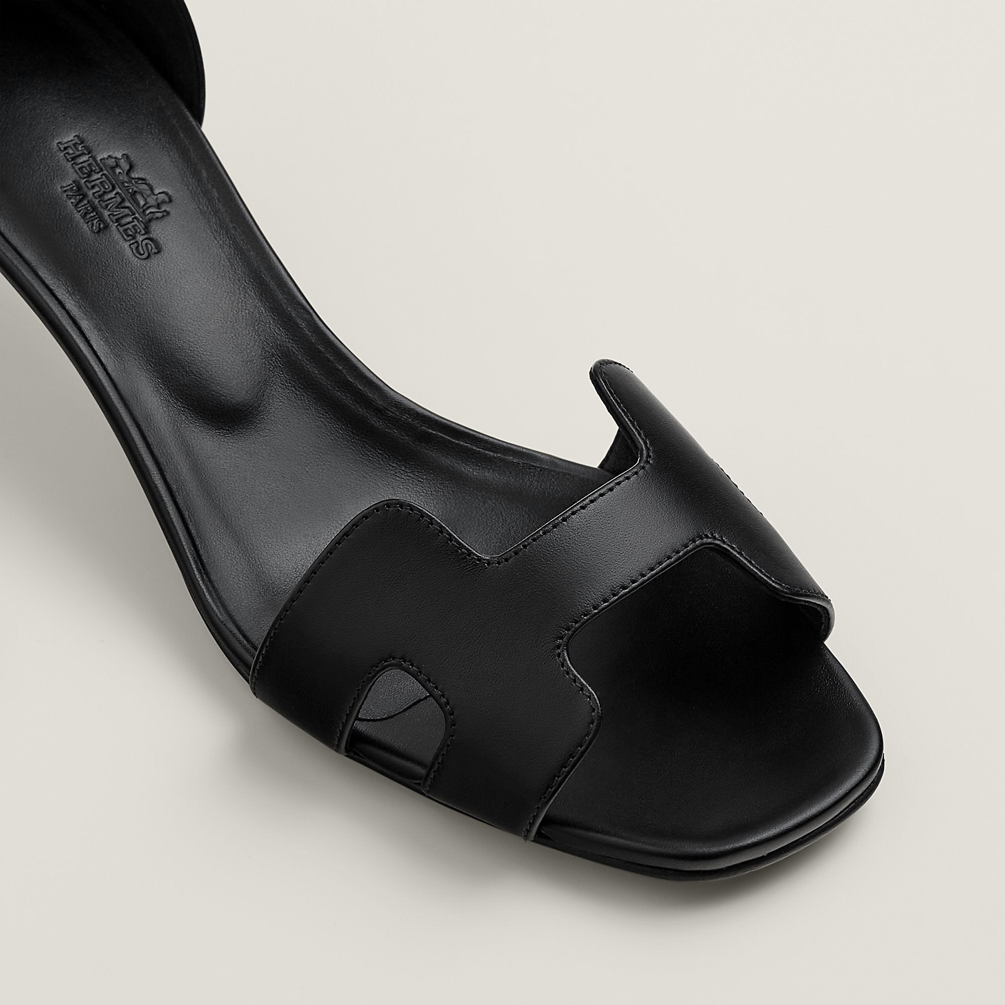  Hermes Joy 40 Sandal Noir
