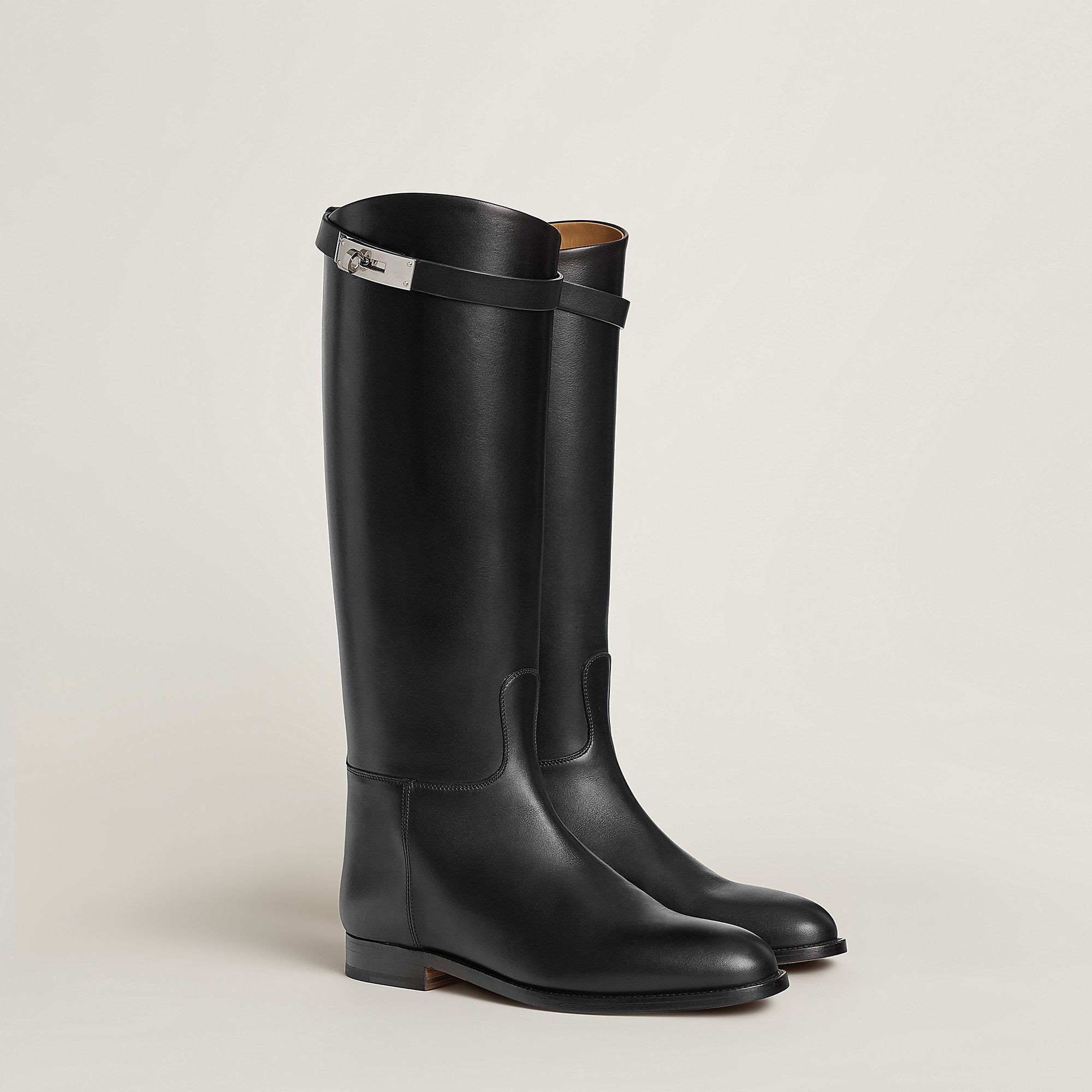  Hermes Jumping Shorter Boot Noir