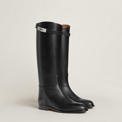  Hermes Jumping Shorter Boot Noir
