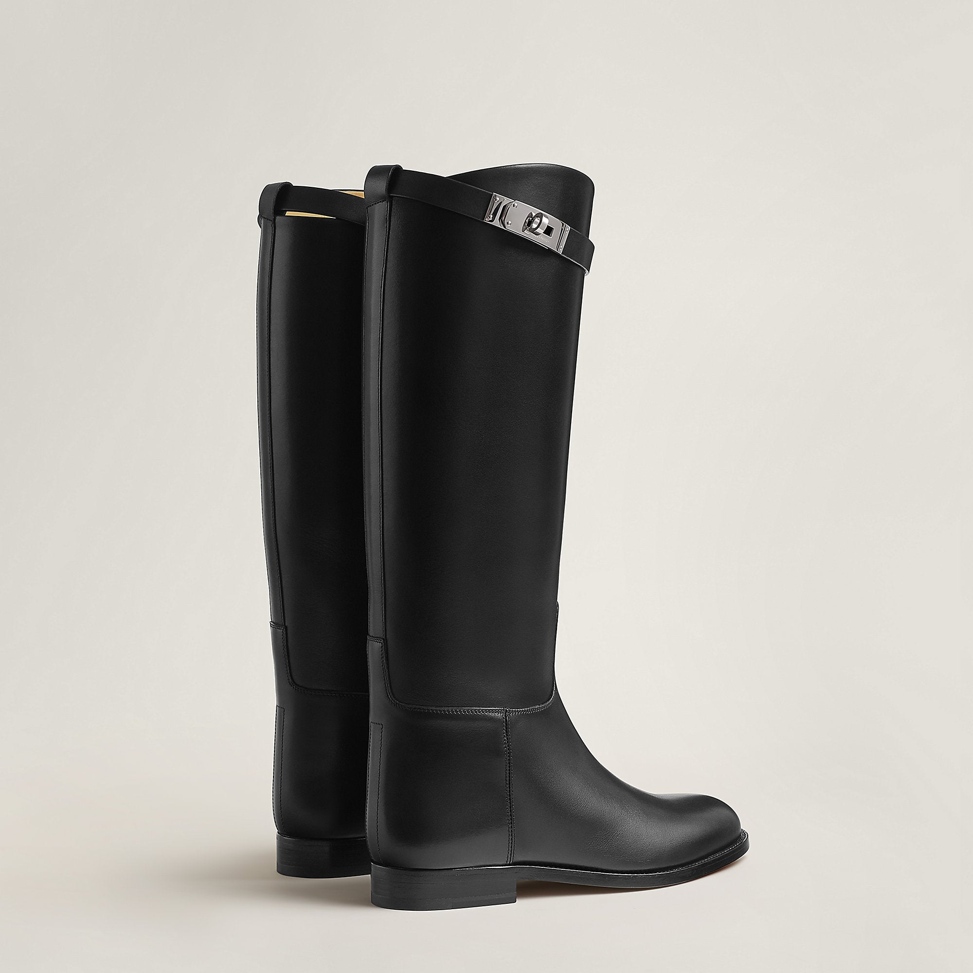  Hermes Jumping Shorter Boot Noir