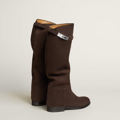  Hermes Jumping Supple Boot Marron Bne