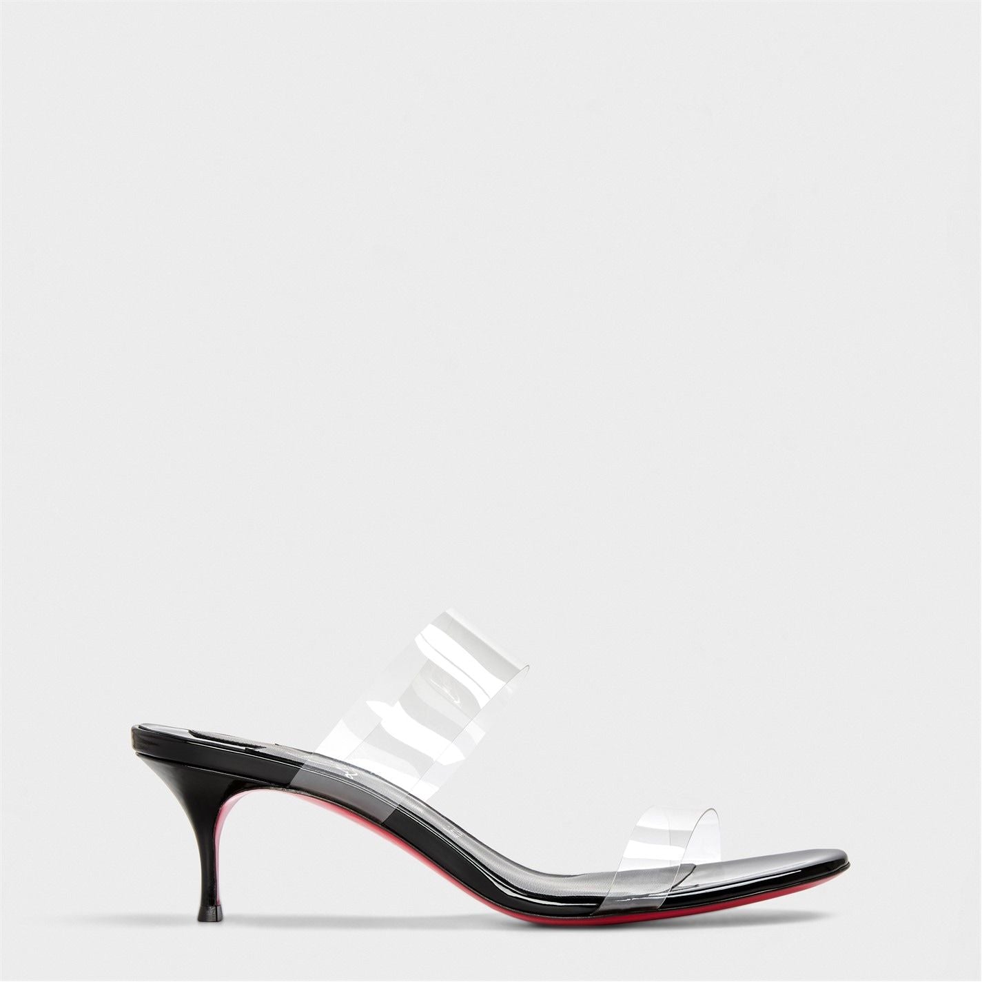  Just Nothing Heeled Mules Black