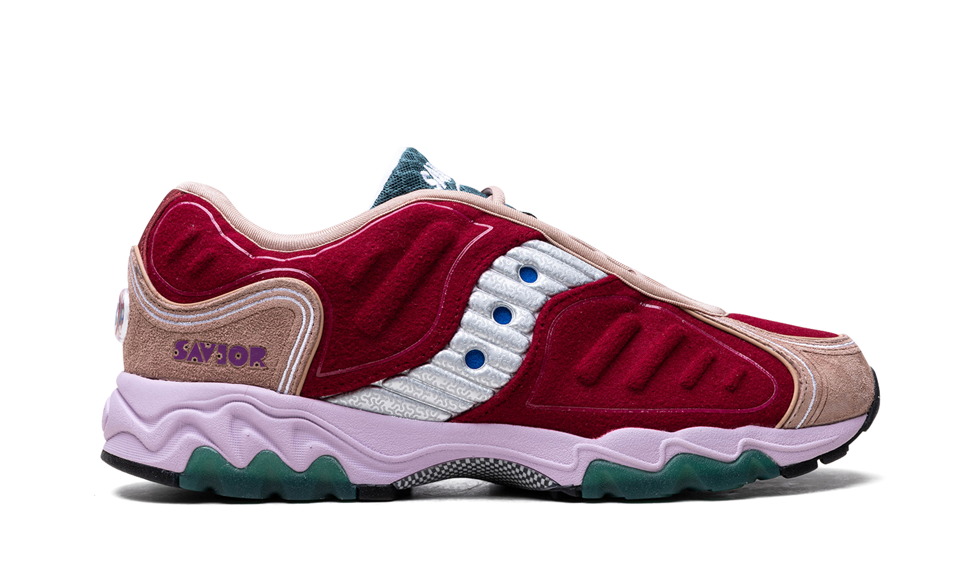 Saucony Matrix Jae Tips No Shoes In The House Burgundy