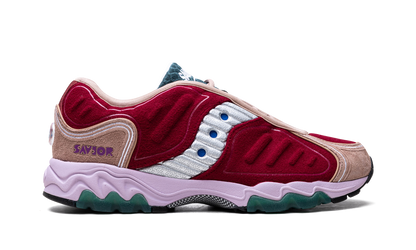 Saucony Matrix Jae Tips No Shoes In The House Burgundy