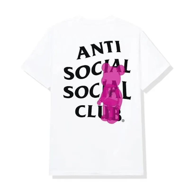 Anti Social Social Club Bearbrick Tee White Black Friday