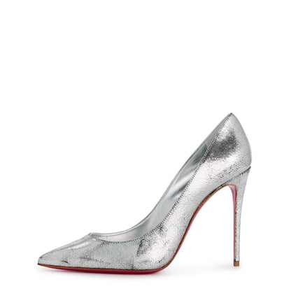  Kate 100mm Heels Silver