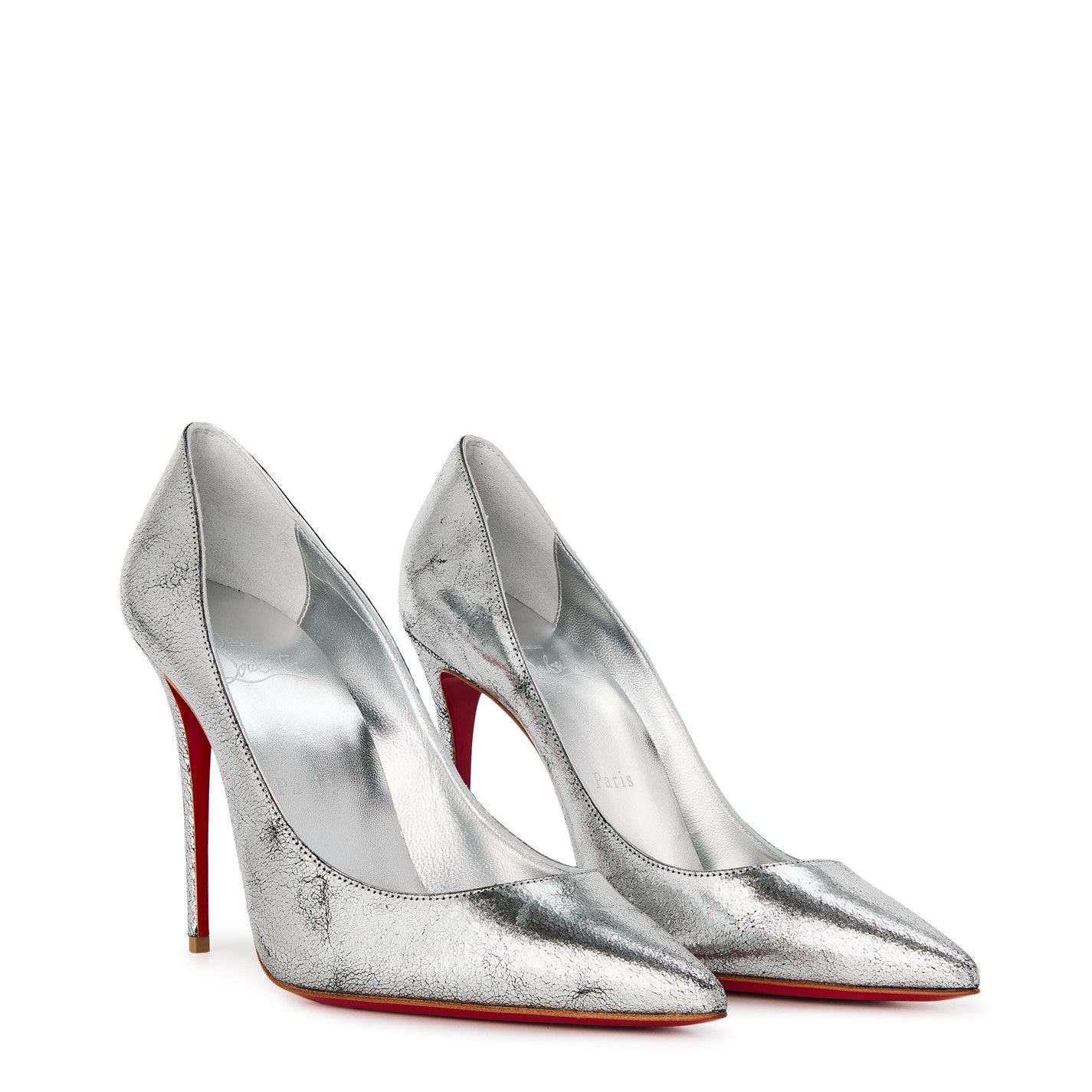  Kate 100mm Heels Silver