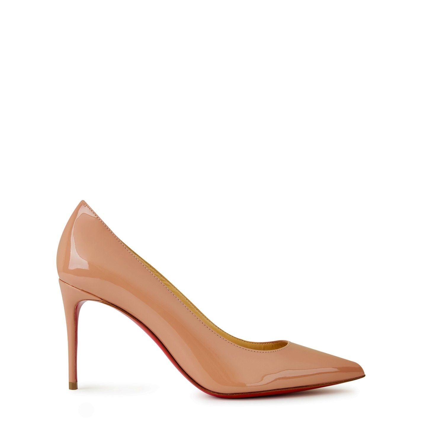  Kate 85mm Patent Leather Pumps Blush PK1A