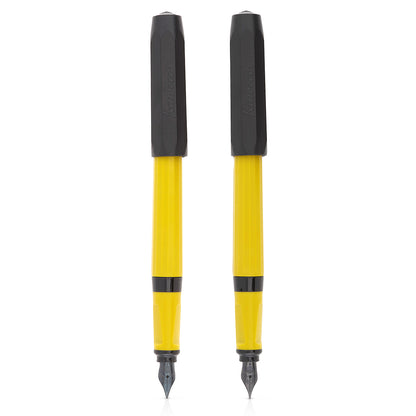 Kaweco Perkeo Indian Summer Fountain Pen 2 Pack Bundle In Yellow/Black