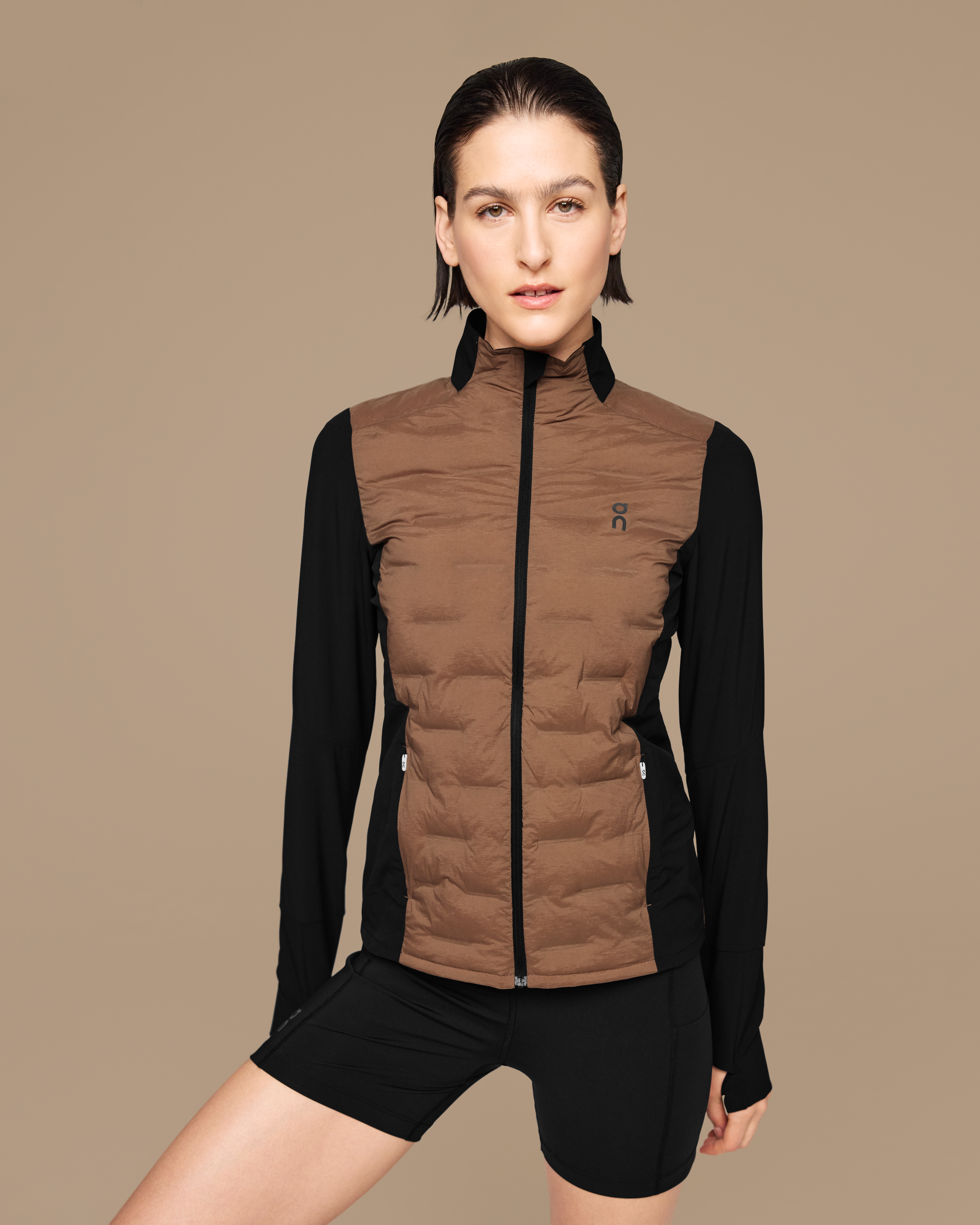 on climate jacket Cocoa | Black (Women's)