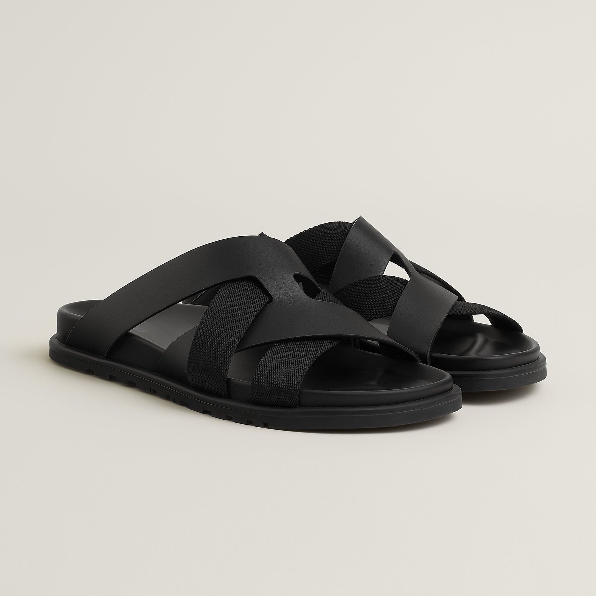  Hermes Kazimir Sandal Noir
