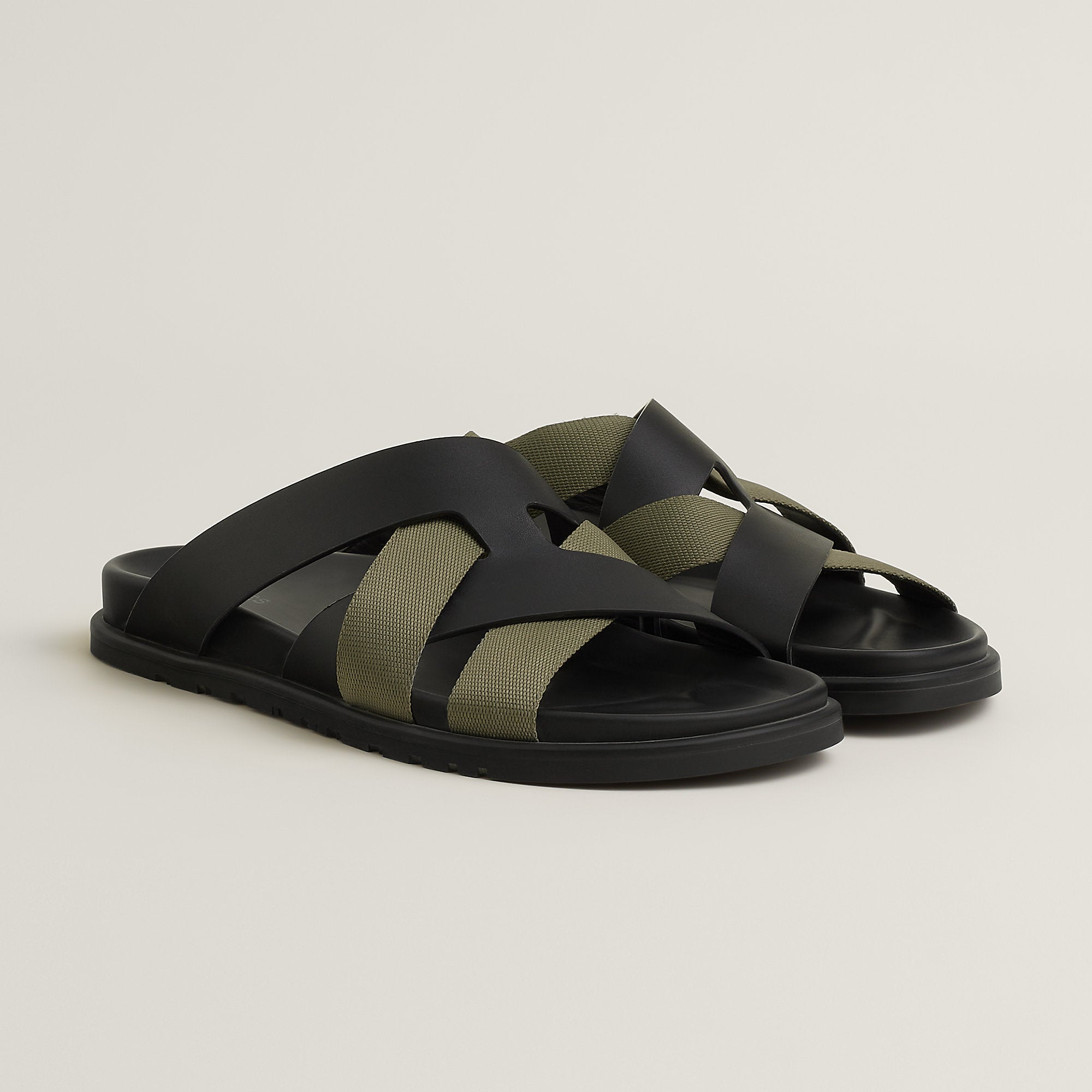  Hermes Kazimir Sandal Noir
