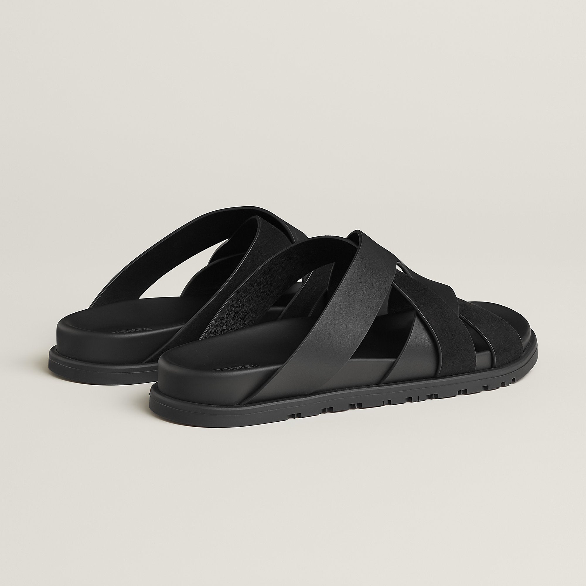  Hermes Kazimir Sandal Noir