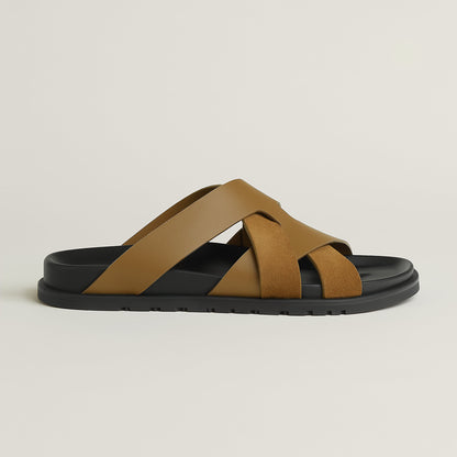  Hermes Kazimir Sandal Brun Fum