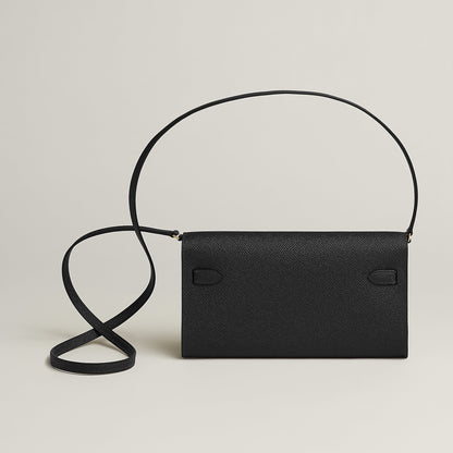  Hermes Kelly Classique To Go Wallet Noir