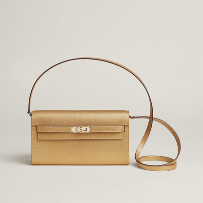  Hermes Kelly Classique To Go Wallet Vert Mangrove