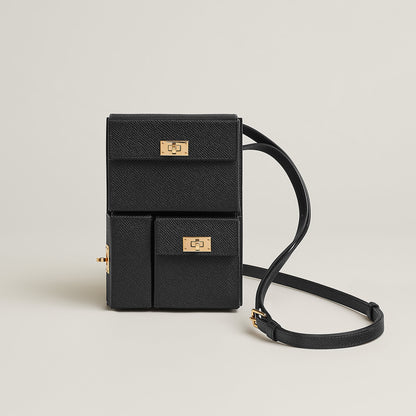  Hermes Kelly Multipocket To Go Pouch Noir