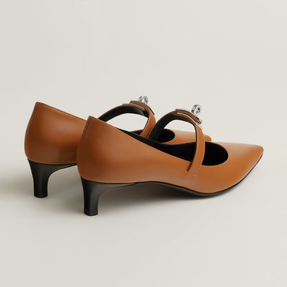  Hermes Kiara 40 Pump Naturel Clair
